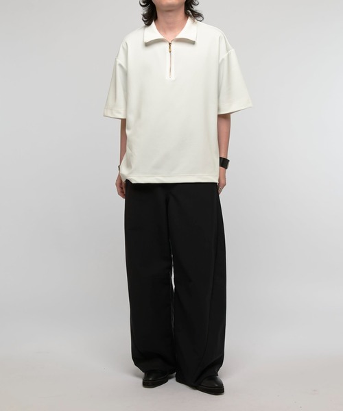 まさ　the HOUSE ZOZOチャンピオンシップ　白黒2枚セット 2PIECES 30/1 COTTON JERSEY T-SHIRTS(M White x Black): Y's
