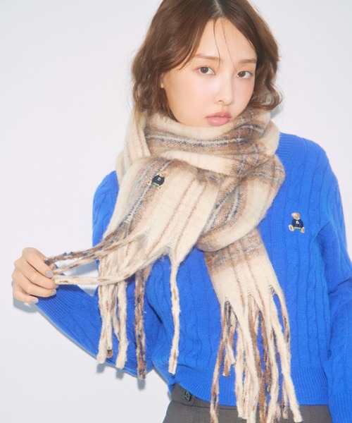 SNIDEL（スナイデル）の「【BEARPAW】マフラー（マフラー）」 - WEAR