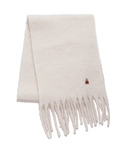 SNIDEL（スナイデル）の「【BEARPAW】マフラー（マフラー・レディース・アイボリー/ピンク/イエロー/ベージュ/ラベンダー・FREE）」の8枚目の写真