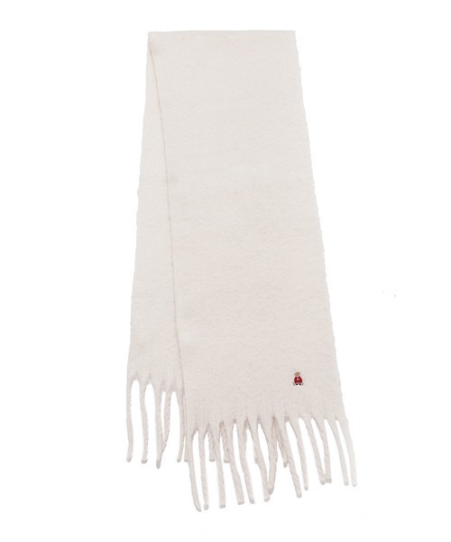 SNIDEL（スナイデル）の「【BEARPAW】マフラー（マフラー・レディース・アイボリー/ピンク/イエロー/ベージュ/ラベンダー・FREE）」の9枚目の写真