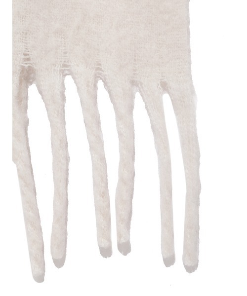 SNIDEL（スナイデル）の「【BEARPAW】マフラー（マフラー・レディース・アイボリー/ピンク/イエロー/ベージュ/ラベンダー・FREE）」の10枚目の写真