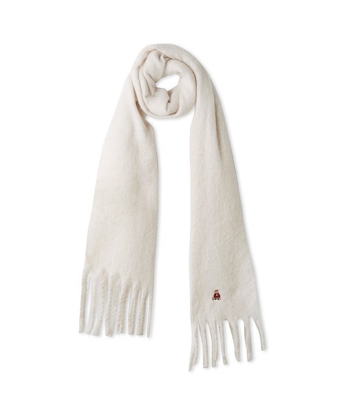 SNIDEL（スナイデル）の「【BEARPAW】マフラー（マフラー・レディース・アイボリー/ピンク/イエロー/ベージュ/ラベンダー・FREE）」の7枚目の写真