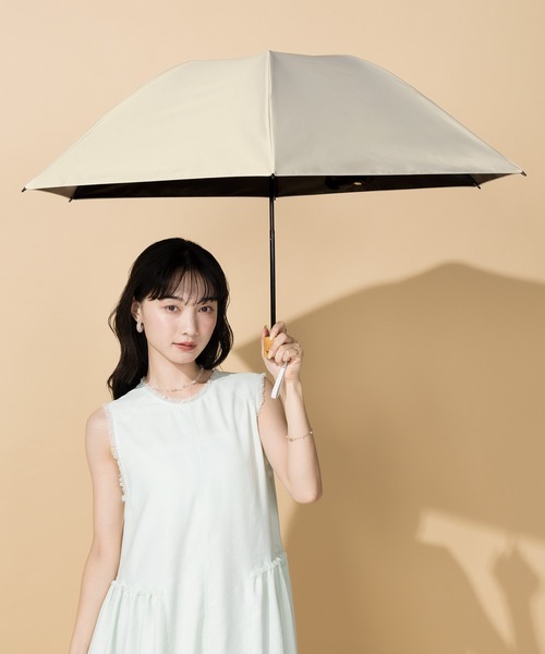 ☆完全遮光100% 最強の日傘「UVO（ウーボ）」CALM 3段折りたたみ 無地