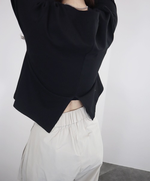 セール】【ZOZO限定】バックスリットロングTシャツ／long sleeve