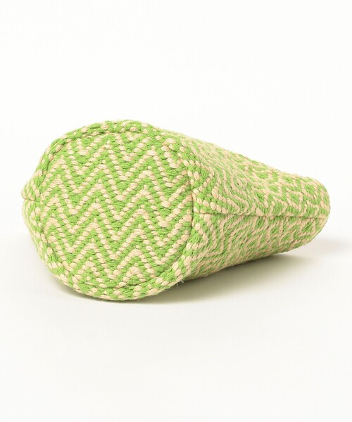 Ray BEAMS(レイビームス)の「【別注】beej / ウーブン トートバッグ(かごバッグ・レディース・グリーン系その他2/ブラック・ONE SIZE)」の16枚目の写真