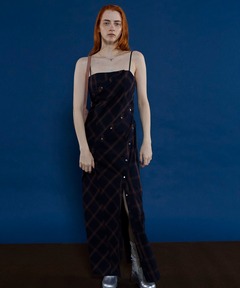 MAISON SPECIAL(メゾンスペシャル)｜Button Slit Checkered