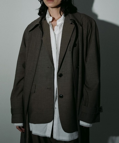 anuke（アンヌーク）の「anuke　Cotton Oversize Shirts コットンオーバーサイズシャツ/62510415（シャツ/ブラウス・レディース・ホワイト・ONE SIZE）」の7枚目の写真