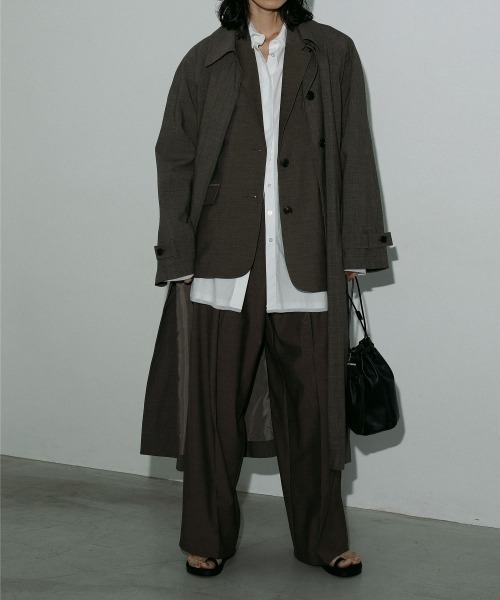 anuke（アンヌーク）の「anuke　Cotton Oversize Shirts コットンオーバーサイズシャツ/62510415（シャツ/ブラウス・レディース・ホワイト・ONE SIZE）」の8枚目の写真