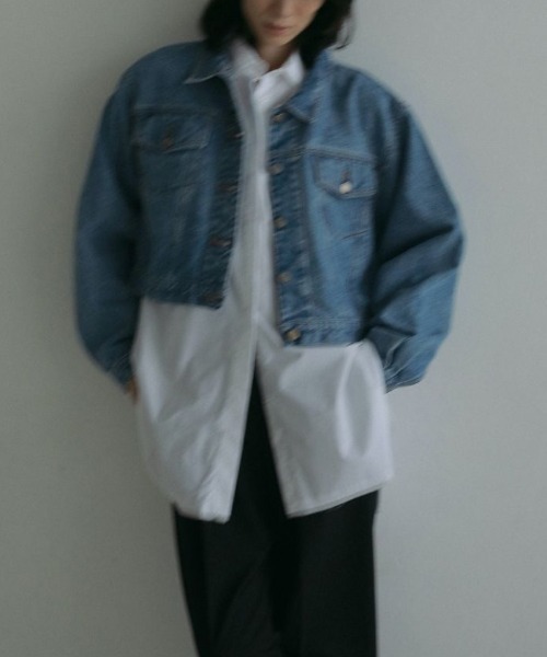 anuke（アンヌーク）の「anuke　Cotton Oversize Shirts コットンオーバーサイズシャツ/62510415（シャツ/ブラウス・レディース・ホワイト・ONE SIZE）」の6枚目の写真