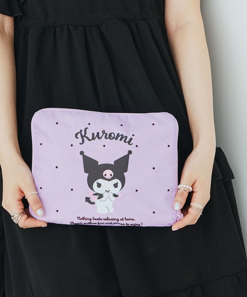 新品未開封★サンリオ★ブラック系★可愛いお耳付き巾着★8種類コンプリート SAZACから「サンリオキャラクターズなりきりフード付きミニケープ」が
