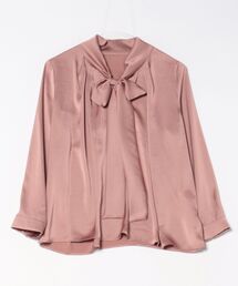 12Twelve Agenda（トゥエルブ　アジェンダ）の「【再入荷！ベストセラー】ヴィンテージサテンボウタイブラウス（シャツ/ブラウス）」