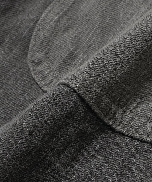 BEAMS BOY（ビームスボーイ）の「クレイジー ビッグ カバーオールコート（カバーオール・レディース・ブラック/インディゴブルー・0/1）」の22枚目の写真