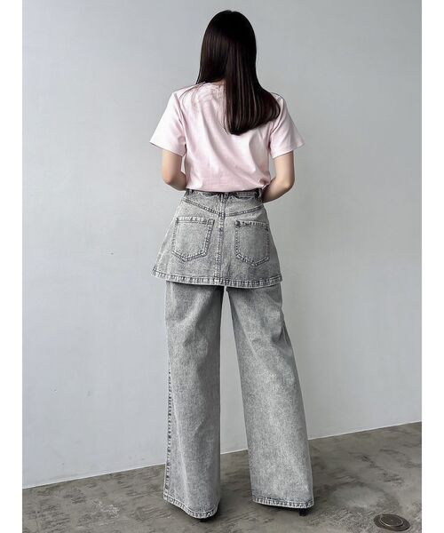TWN正規品★25SS★Dation ワイドデニムパンツ ワイドデニムパンツ（デニムパンツ）｜DOUBLE STANDARD CLOTHING