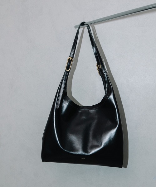 BEAURE ヴュレ カウレザー BIG トライアングル トート（トートバッグ