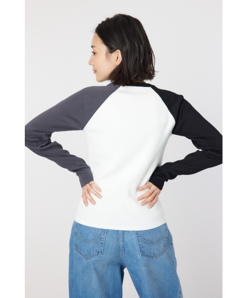 OLDSTUSSY ラグランニット XL セール】クレイジーラグランニットトップス（ニット/セーター