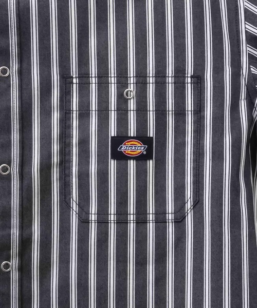 Dickies(ディッキーズ)の「Dickies リングドットシャツ(シャツ/ブラウス・メンズ・チャコール/ベージュ系・L/M/XXL/XL)」の8枚目の写真