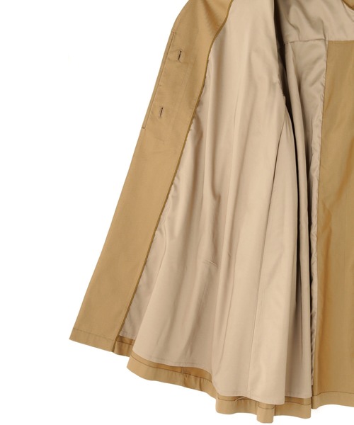 ROSE BUD(ローズバッド)の「(mici)ノーカラーコート(ノーカラージャケット・レディース・ベージュ/ブラック・ONE SIZE)」の21枚目の写真