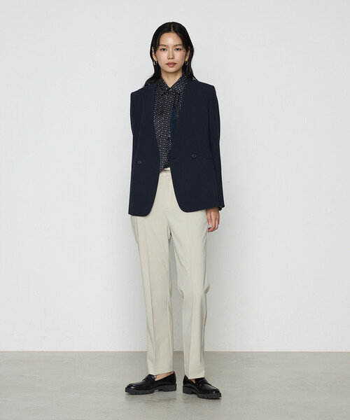 COMME CA（コムサ）の「ストレッチツイル パンツ（その他パンツ・レディース・ブラック/ベージュ/カーキ・11号/7号/9号）」の5枚目の写真