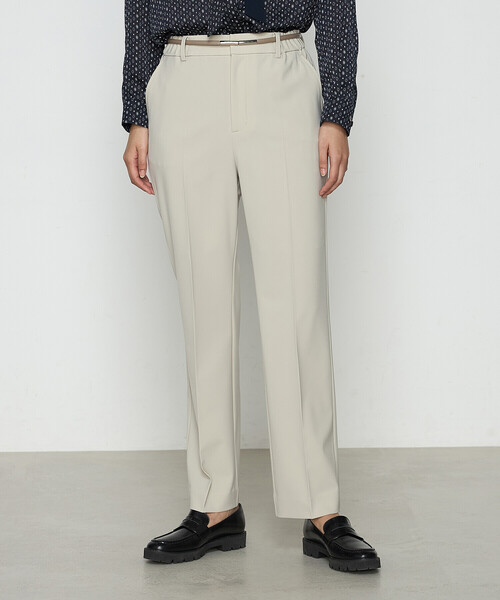 COMME CA（コムサ）の「ストレッチツイル パンツ（その他パンツ・レディース・ブラック/ベージュ/カーキ・11号/7号/9号）」の6枚目の写真