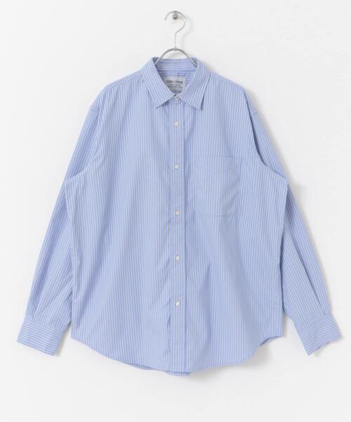 FORK&SPOON(フォークアンドスプーン)の「FORK&SPOON CAVEオックスシャツ(シャツ/ブラウス・メンズ・ブルー/イエロー・4/5)」の17枚目の写真