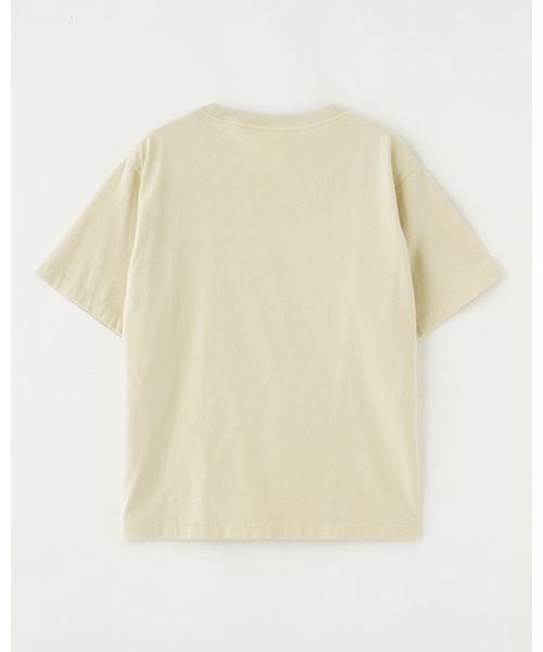 ROSE BUD(ローズバッド)の「ロゴTシャツ(Tシャツ/カットソー・レディース・バーガンディー/ベージュ/ネイビー/イエロー・ONE SIZE)」の20枚目の写真