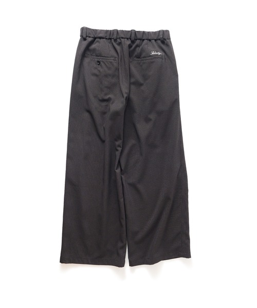 Subciety(サブサエティ)の「Cross tuck slacks(スラックス・メンズ・ブラック/ネイビー・X-LARGE/LARGE/MEDIUM/SMALL)」の9枚目の写真