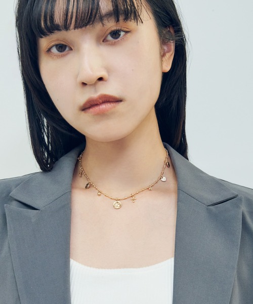 GOLDY(ゴールディ)の「アッセンブル コイン チャーム ネックレス(ネックレス・レディース・ゴールド系その他/シルバー×ゴールド/シルバー/ゴールド・FREE)」の5枚目の写真