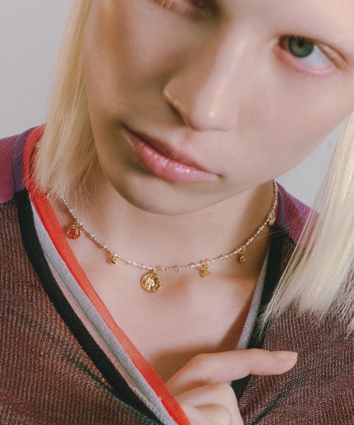 GOLDY(ゴールディ)の「アッセンブル コイン チャーム ネックレス(ネックレス・レディース・ゴールド系その他/シルバー×ゴールド/シルバー/ゴールド・FREE)」の21枚目の写真