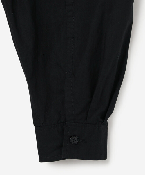 DANTON | コットンリネンダンプ ショートフードジャケット MEN