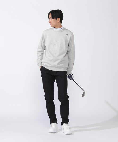 PEARLYGATES C/Peダンボールクルーネックプルオーバーサイズ0未使用 セール】【PEARLY GATES】C/Peダンボールクルーネックプル