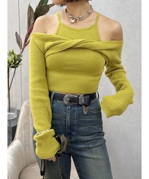 EVRIS | マルチウェイオフショルニットトップス(ニット/セーター)