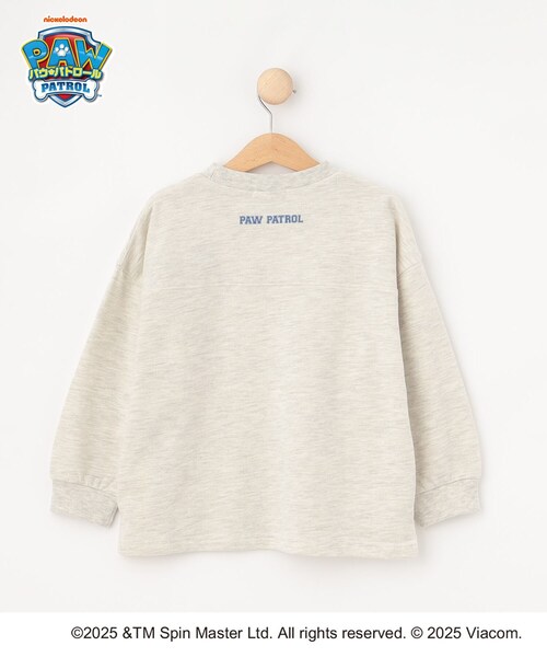 SHOO・LA・RUE(シューラルー)の「【パウ・パトロール】ミニ裏刺繍プルオーバー(Tシャツ/カットソー・キッズ・グリーン/アイボリー・11/10/12)」の4枚目の写真