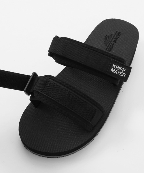KRIFF MAYER(クリフメイヤー)の「ダブルベルトサンダル(サンダル・メンズ・ブラック/ダークブラウン・LARGE/SMALL/X-LARGE/MEDIUM)」の11枚目の写真
