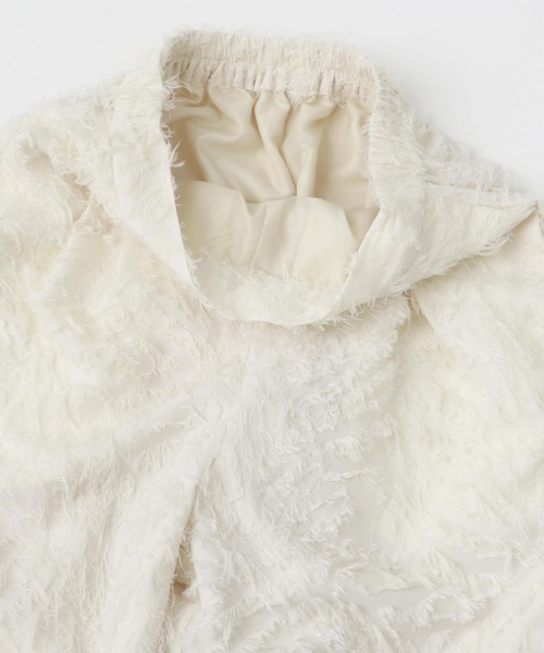 KBF（ケイビーエフ）の「フリンジイージーパンツ（その他パンツ・レディース・ブラック/アイボリー・ONE）」の9枚目の写真