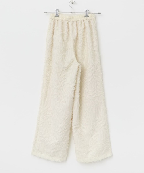 KBF（ケイビーエフ）の「フリンジイージーパンツ（その他パンツ・レディース・ブラック/アイボリー・ONE）」の10枚目の写真