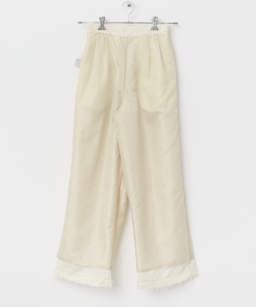 KBF（ケイビーエフ）の「フリンジイージーパンツ（その他パンツ・レディース・ブラック/アイボリー・ONE）」の11枚目の写真