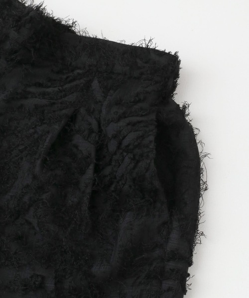 KBF（ケイビーエフ）の「フリンジイージーパンツ（その他パンツ・レディース・ブラック/アイボリー・ONE）」の14枚目の写真