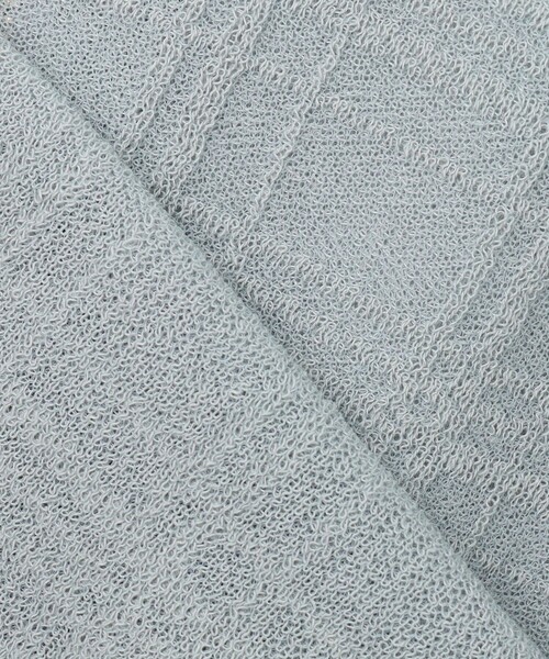 J.PRESS(ジェイプレス)の「【洗える】SHEER JACQUARD ニット ブルゾン(カーディガン/ボレロ・レディース・ホワイト系/ブラック系/スカイブルー系・T15/T13)」の17枚目の写真