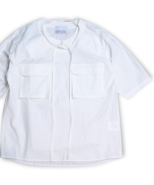 VOAAOV（ヴォアーブ）の「【VOAAOV】 ENSHU-SUN DRYING TYPEWRITER BIG POCKET T-Shirt（シャツ/ブラウス・メンズ・グレー/ライトブラウン/ブラック/オフホワイト・2/1）」の11枚目の写真