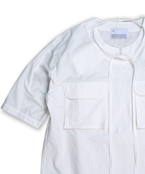 VOAAOV（ヴォアーブ）の「【VOAAOV】 ENSHU-SUN DRYING TYPEWRITER BIG POCKET T-Shirt（シャツ/ブラウス・メンズ・グレー/ライトブラウン/ブラック/オフホワイト・2/1）」の13枚目の写真