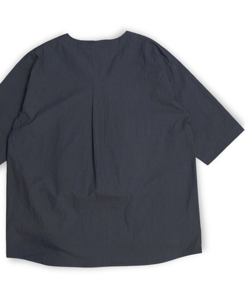 VOAAOV（ヴォアーブ）の「【VOAAOV】 ENSHU-SUN DRYING TYPEWRITER BIG POCKET T-Shirt（シャツ/ブラウス・メンズ・グレー/ライトブラウン/ブラック/オフホワイト・2/1）」の16枚目の写真