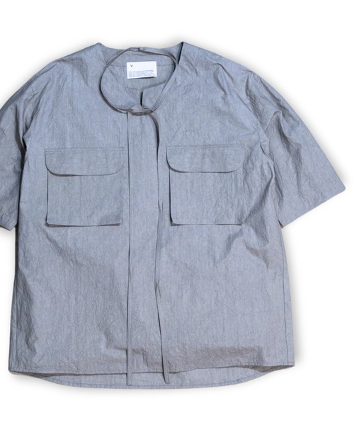 VOAAOV（ヴォアーブ）の「【VOAAOV】 ENSHU-SUN DRYING TYPEWRITER BIG POCKET T-Shirt（シャツ/ブラウス・メンズ・グレー/ライトブラウン/ブラック/オフホワイト・2/1）」の17枚目の写真