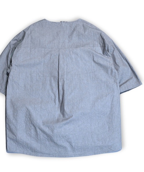VOAAOV（ヴォアーブ）の「【VOAAOV】 ENSHU-SUN DRYING TYPEWRITER BIG POCKET T-Shirt（シャツ/ブラウス・メンズ・グレー/ライトブラウン/ブラック/オフホワイト・2/1）」の18枚目の写真