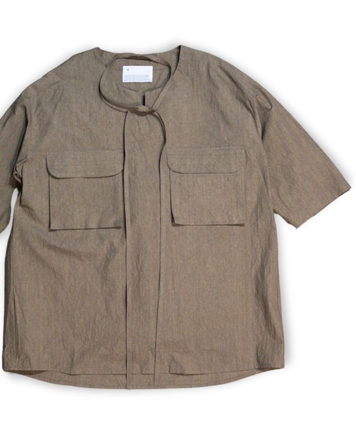 VOAAOV（ヴォアーブ）の「【VOAAOV】 ENSHU-SUN DRYING TYPEWRITER BIG POCKET T-Shirt（シャツ/ブラウス・メンズ・グレー/ライトブラウン/ブラック/オフホワイト・2/1）」の19枚目の写真