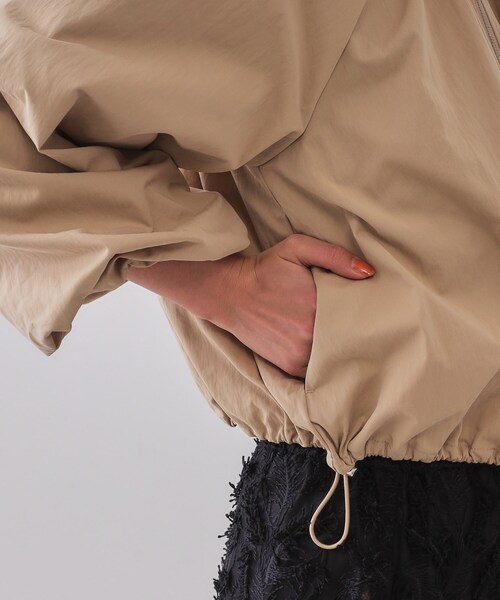 OPAQUE.CLIP(オペークドットクリップ)の「バルーンスリーブZIPブルゾン【洗濯洗い可】(ブルゾン・レディース・ベージュ/アイボリー・36/38/40)」の20枚目の写真