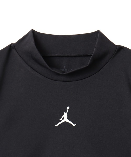 JORDAN BRAND(ジョーダンブランド)の「JORDAN BRAND AS W J SS SOLID KNIT TOP / ジョーダンブランド ウィメンズ ジョーダン ソリッド ニット S/S トップ / NIKE【SP】(Tシャツ/カットソー・レディース・ブラック・S/M/L)」の4枚目の写真