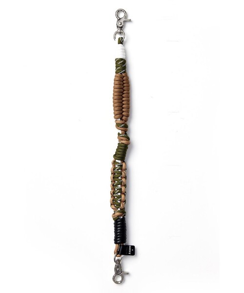 A SCENE（エーシーン）の「【A SCENE】Design paracord strap パラコード ストラップ（スマホグッズ・メンズ・シルバー/イエロー系その他/ブラック/オレンジ/イエロー/ネイビー/マルチ/オリーブ/ブルー系その他/ブラウン系その他・FREE）」の16枚目の写真