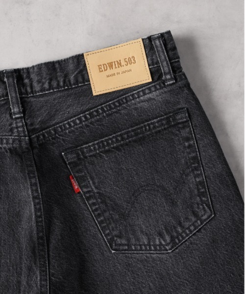 EDWIN(エドウィン)の「EDWIN(エドウィン)【メンズ】503レギュラーストレート(その他パンツ・メンズ・ブラック・29inch/30inch/31inch/32inch/33inch/34inch/36inch/28inch)」の7枚目の写真