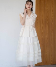 NOELA | オーガンジータックスカート(スカート)