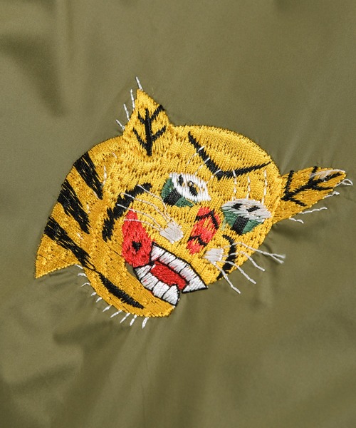 TAION(タイオン)の「【TAION(タイオン)】〈ユニセックス〉ノンダウン ジャパンスペシャル リバーシブル ベトジャン ジャケット(その他アウター・メンズ・ブラック系その他3/グリーン系その他6/オリーブ×ブラック・M/L/S/XL)」の21枚目の写真